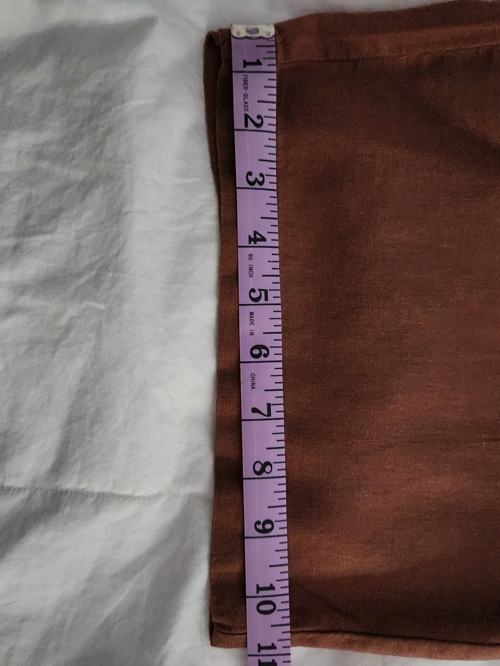 Old Navy Wide-Leg Linen Pants in Brown - M - Picture 8 of 8